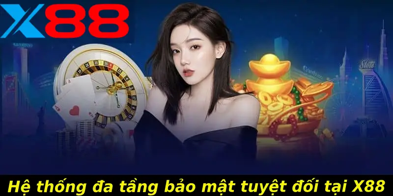 Hệ thống đa tầng bảo mật tuyệt đối tại X88